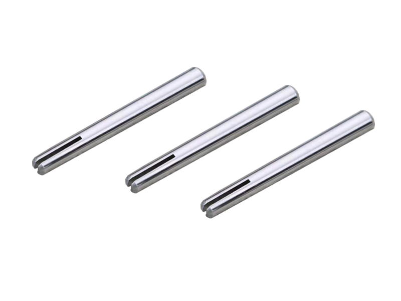 Open tail taper pin